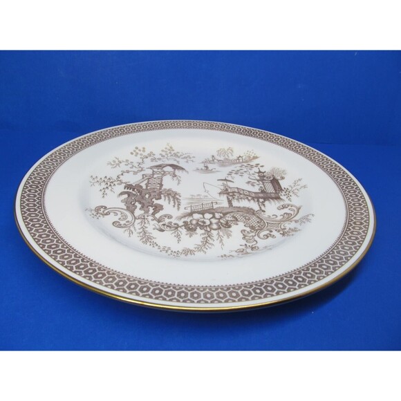 Spode Bone China Spodes Garden 10.5" Dinner plate Pristine Condition - Picture 8 of 16